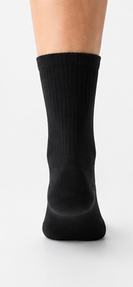 Black Crew Socks - Image 4